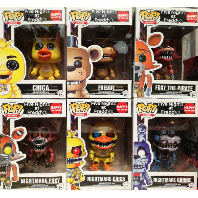 Фигурки Аниматроники Five Nights At Freddy s POP Games - фото 2 - id-p79431795