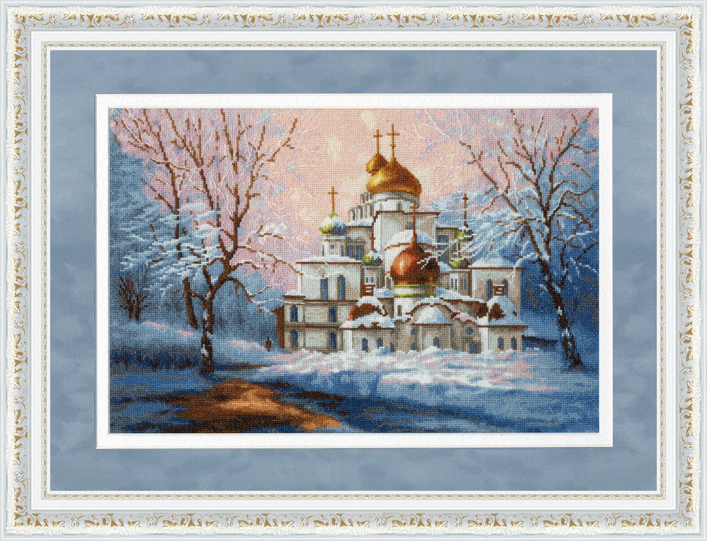 Набор для вышивания Золотое Руно РП-012 Воскресенский собор Новоиерусалимского монастыря