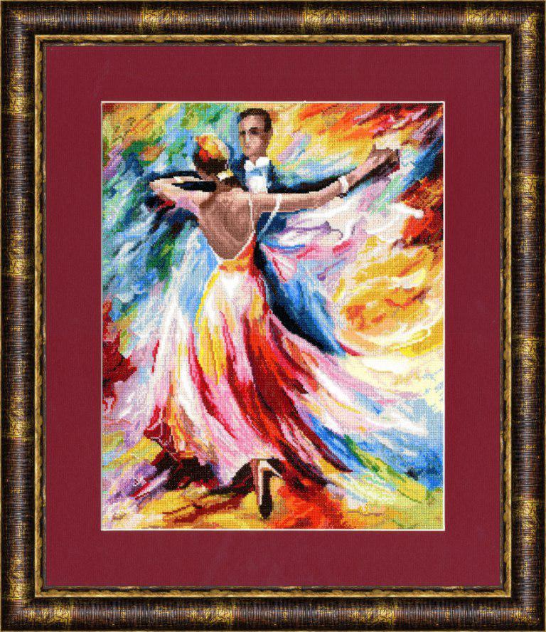 Набор для вышивания Золотое Руно ЧМ-021 Танец любви по мотивам картины Л. Афремова
