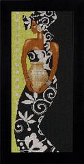 Набор для вышивания Африканская девушка с вазой (Lanarte)
