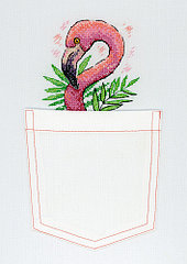 Набор для вышивания В-248 Розовый фламинго (М.П. Студия)