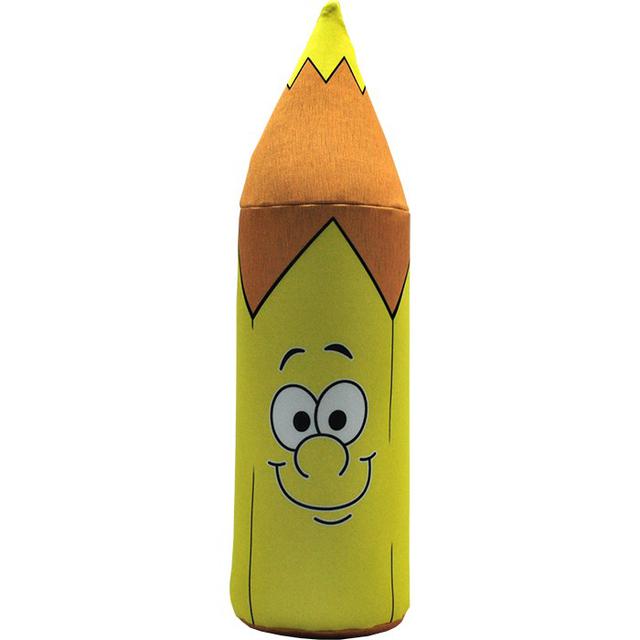 подушка карандаш жёлтый