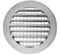 Круглые решетки для вентиляции, Круглые вентиляционные решетки, Круглые решетки, Наружные круглые решетки - фото 1 - id-p3801020