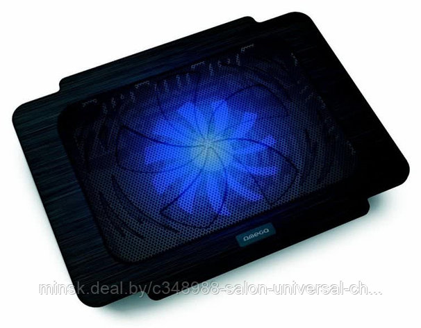 Подставка OMEGA Laptop Cooler pad BREEZE black fan USB (OMNCPK16), фото 2