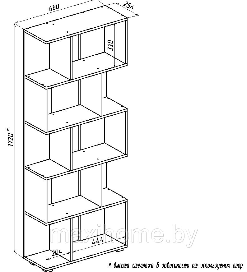 СТЕЛЛАЖ МЭДИСОН-1 - фото 3 - id-p79471662