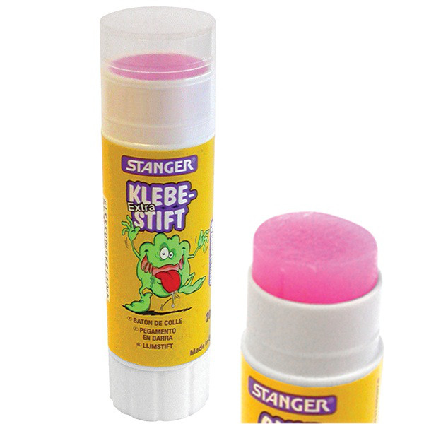 Клей-карандаш STANGER фиолетовый 20 г (Цена с НДС)