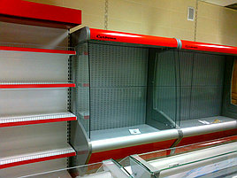 Пристенные холодильные витрины Carboma (Карбома) среднетемпературные