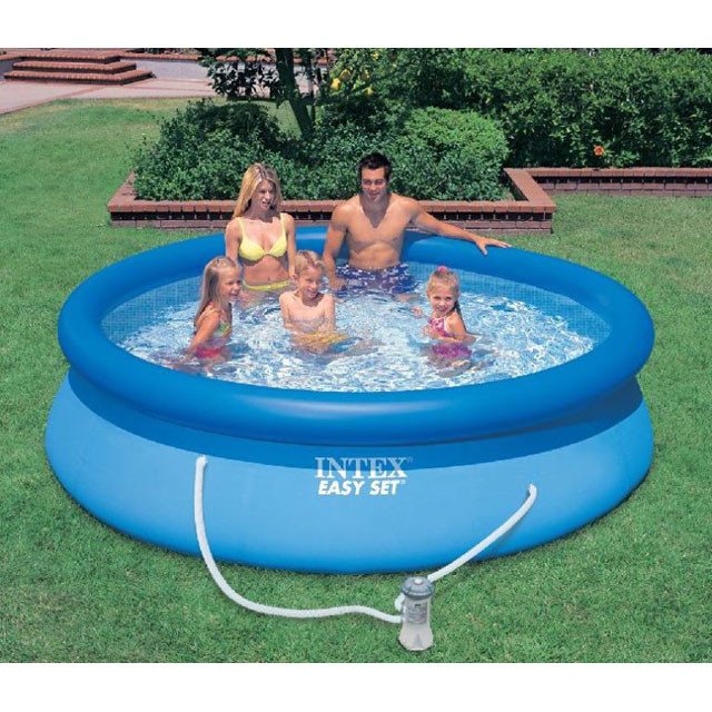 Бассейн надувной Intex Easy Set 305 x 76 см + фильтр-насос с28122 - фото 1 - id-p79561847