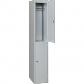 Шкаф гардеробный металлический сварной ШМОС-300; 2 отделения, 0,6мм - фото 1 - id-p79591468