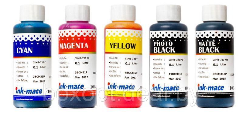 Чернила Epson EIMB-082M (T0323/423/473/453), 1 л, Magenta pigment, Ink-mate - фото 1 - id-p79605464