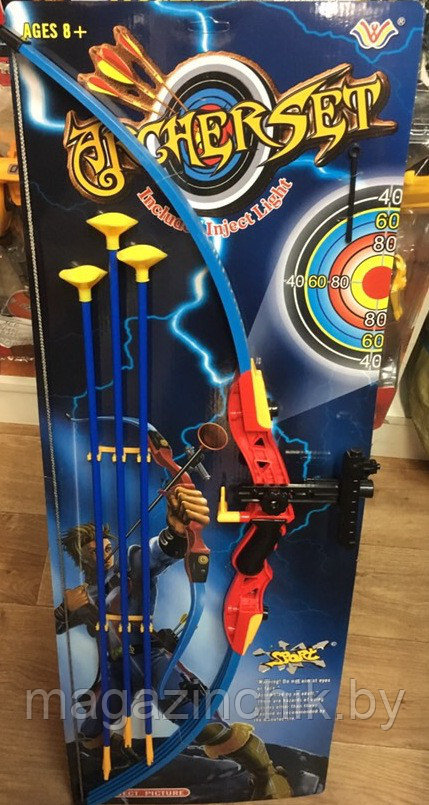Игровой набор Большой Лук со стрелами, проецируемая мишень, 777-703 - фото 2 - id-p79591987