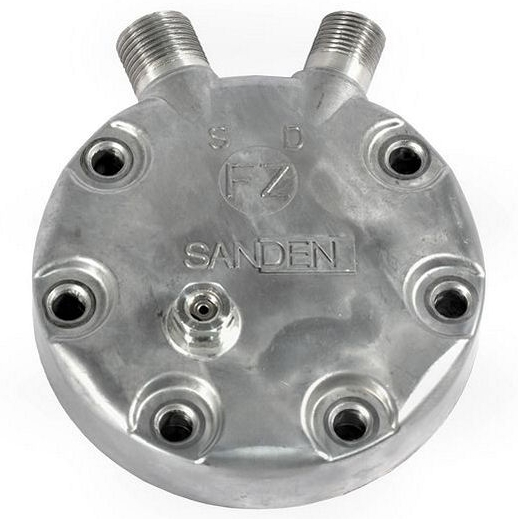 Задняя крышка компрессора Sanden 7H15 - фото 1 - id-p79603604