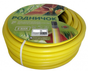 Шланг ПВХ полив. армир. "Родничок" 3/4" 50м (желтый)