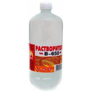 Растворитель В-650 0,5л (0,4кг) (пэт/т) (Вершина)