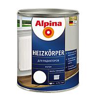 Эмаль алкидная Alpina для радиаторов белый 750 мл/0.855 кг,Германия