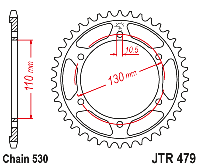 Звездочка ведомая JTR479.38 зубьев