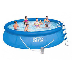 Надувной Бассейн Intex Easy Set 457 x 122 см + фильтр-насос 28168NP