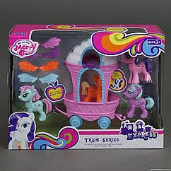Игровой набор My Little Pony с каретой и аксессуарами 101