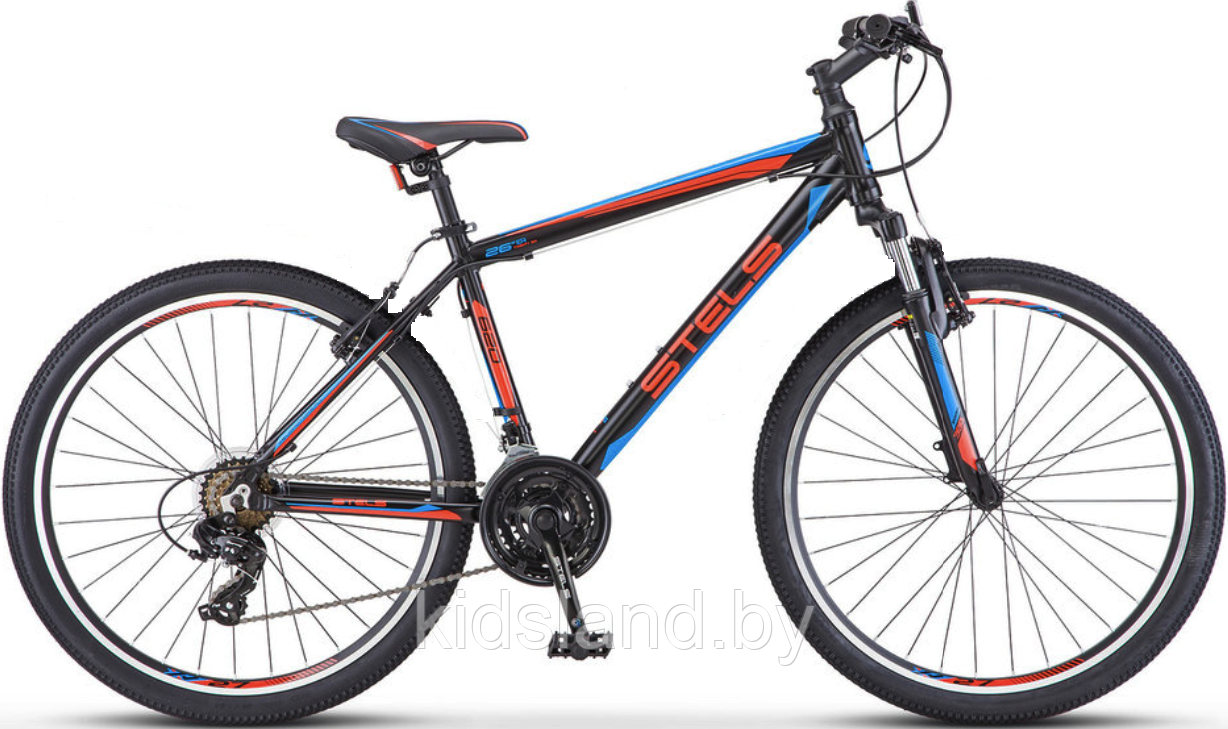 Велосипед Stels Navigator 620 V 26" V010 (черный, 2018) рама 14"