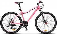 Велосипед Stels Miss 6100 MD 26" V020 (2017) розовый, рама 17"