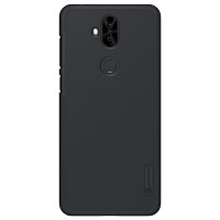 Пластиковый чехол с пленкой Nillkin Super Frosted Shield Черный для Asus ZenFone 5 Lite ZC600KL