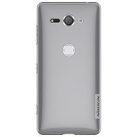 Силиконовый чехол Nillkin Nature TPU Case Серый для Sony Xperia XZ2 Compact