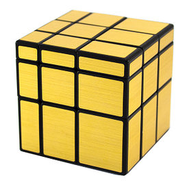 Кубик Рубика QiYi MoFangGe Mirror Blocks Черно-золотой