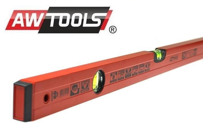 Уровень AWTOOLS красный 150 см