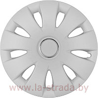 Колпаки Aura White Chrome ring 16" Jestic (Польша) 16" к-т (4шт.)