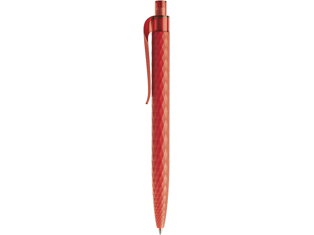 Ручка шариковая QS 01 PRT софт-тач, красный - фото 2 - id-p79705867