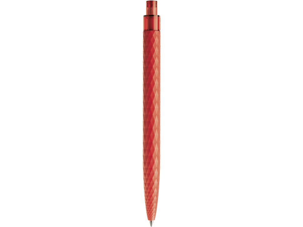 Ручка шариковая QS 01 PRT софт-тач, красный - фото 3 - id-p79705867