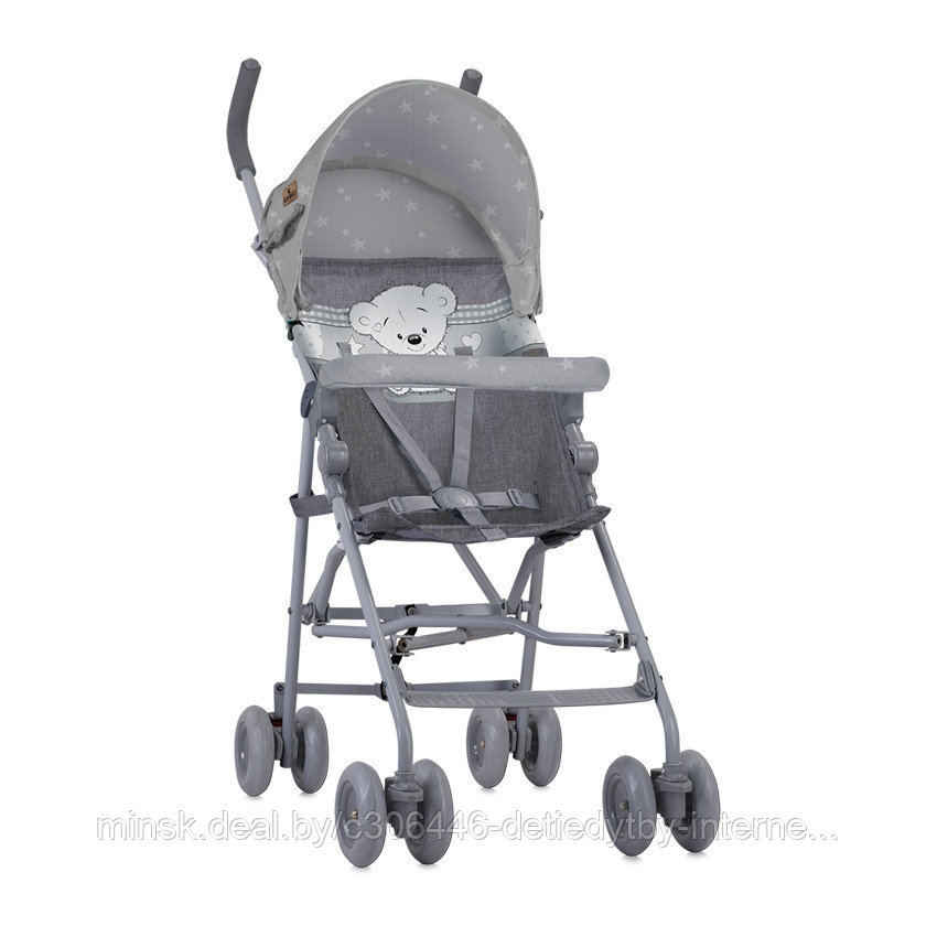 Коляска-трость Lorelli Light Grey My Teddy - фото 1 - id-p79716921