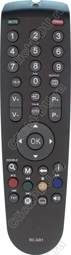 ПДУ для Grundig RC-GD1 ic (серия HGR040) - фото 1 - id-p79717803