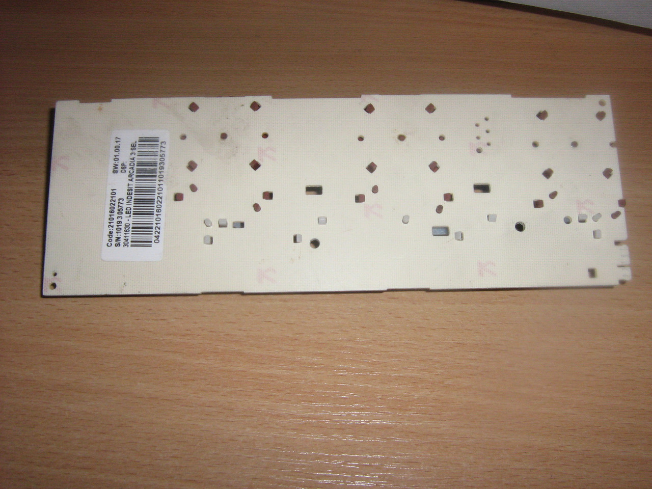 Модуль индикации Аркадиа 3 резистора LED INDESIT ARCADIA 3 SEL 3041630, 21016022101 - фото 2 - id-p3832781