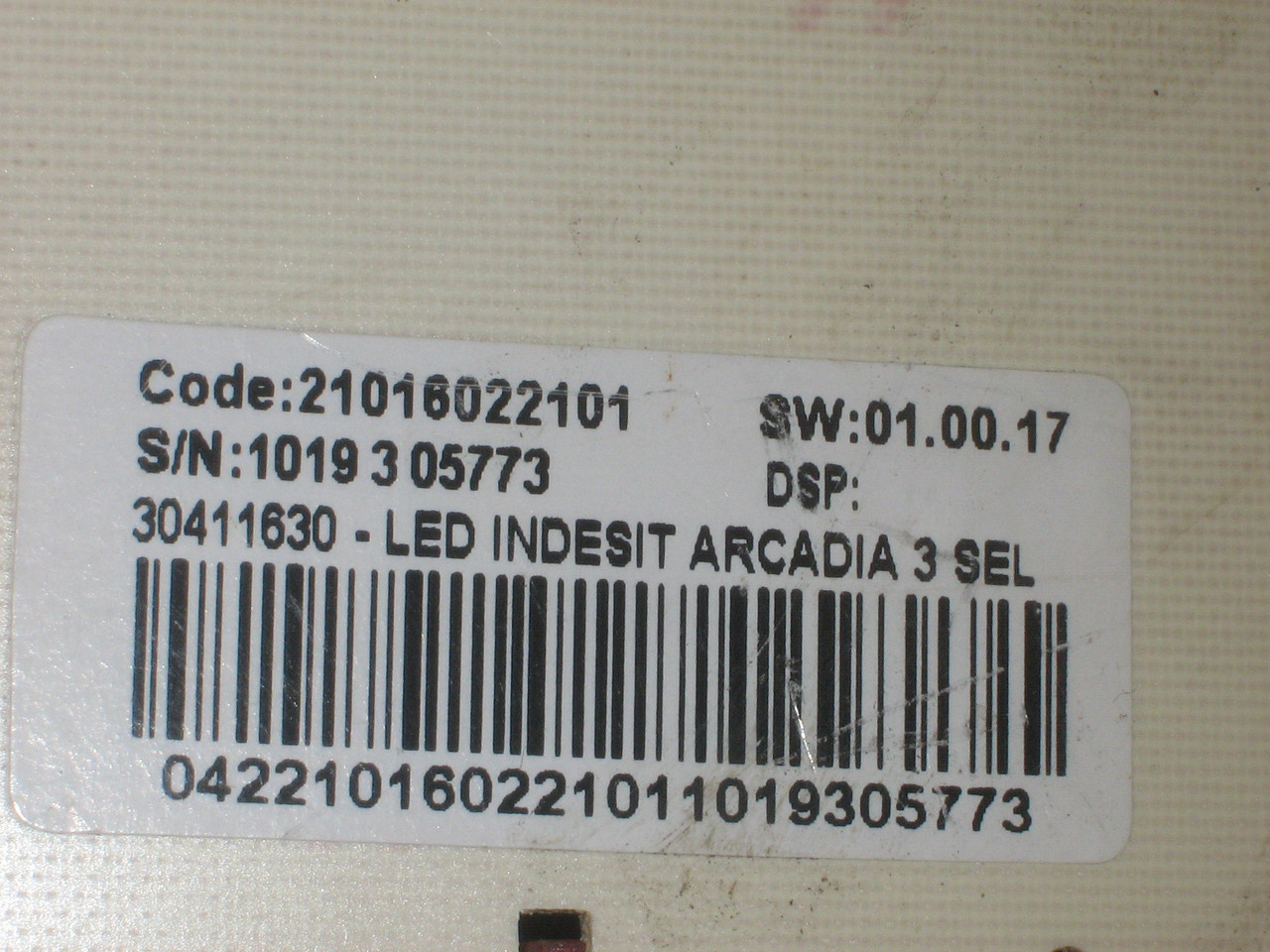 Модуль индикации Аркадиа 3 резистора LED INDESIT ARCADIA 3 SEL 3041630, 21016022101 - фото 3 - id-p3832781