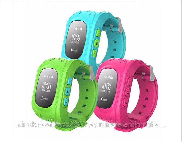 Детские часы с GPS трекером Smart Baby Watch Q50 - фото 1 - id-p144659533