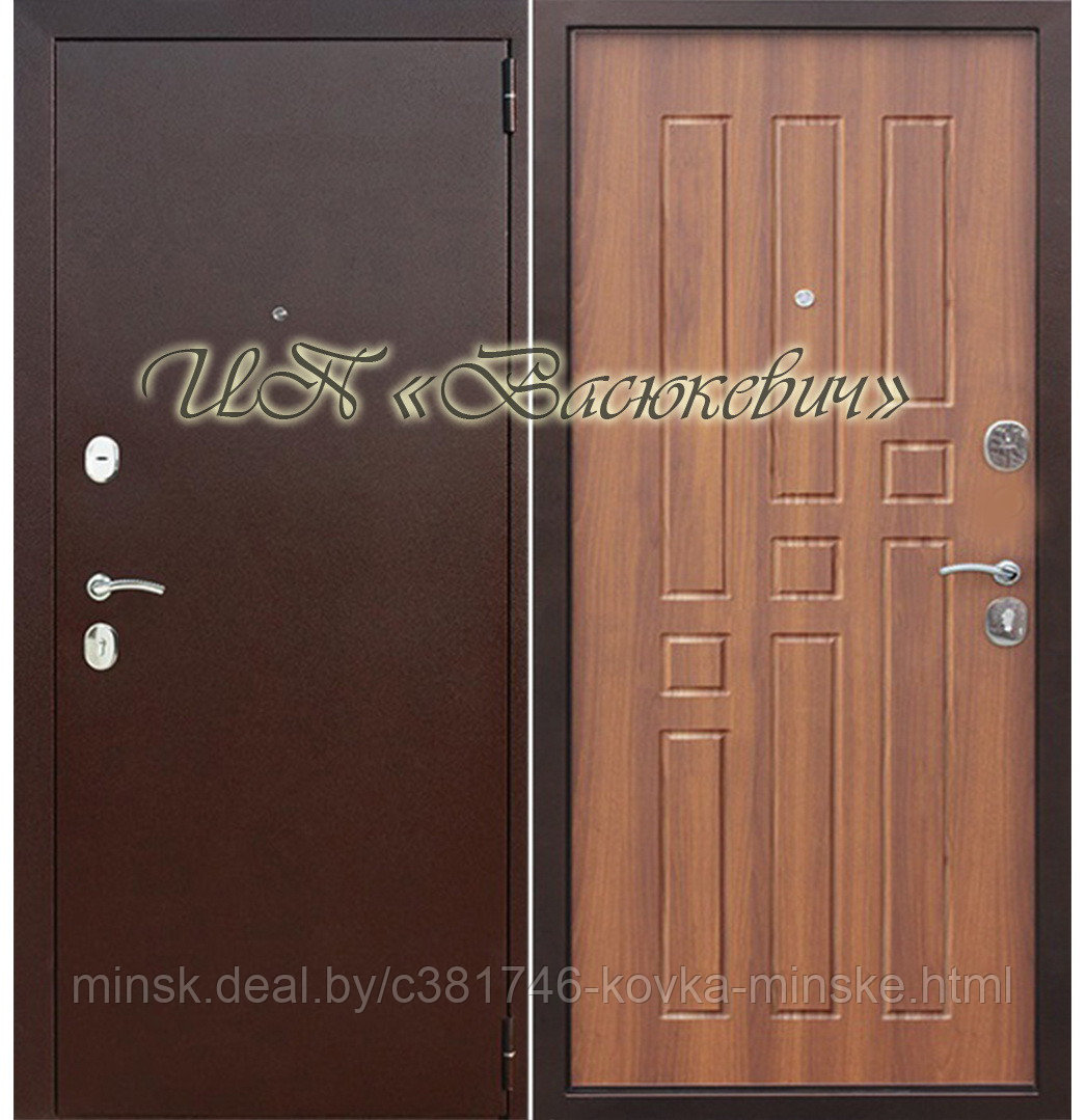 Входная стальная дверь CР-11-2 для квартиры, офиса, тамбура, дачи - фото 2 - id-p79769536