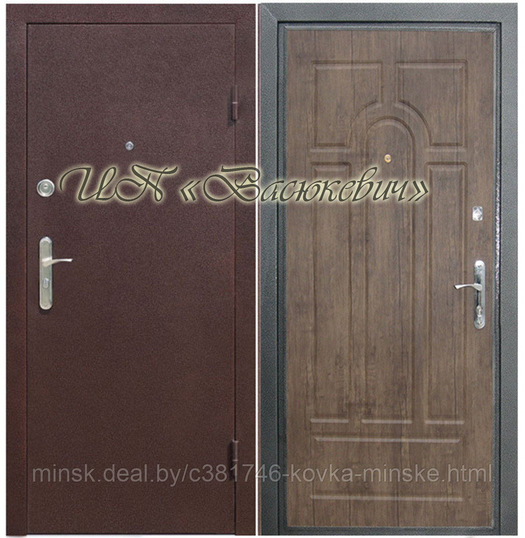 Входная металлическая дверь CР-9 для квартиры, офиса, тамбура, дачи - фото 1 - id-p79769668