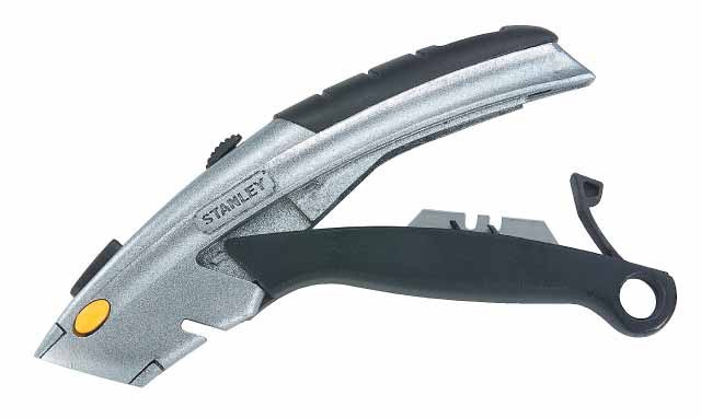 Нож DYNAGRIP с выдвижным лезвием с фронтальной загрузкой STANLEY 0-10-788 - фото 3 - id-p79770064