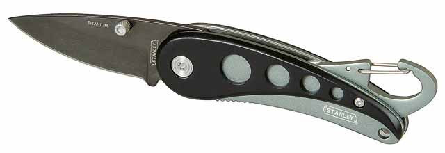 Нож "Pocket Knife with Karabiner" с выдвижным лезвием STANLEY 0-10-254 - фото 1 - id-p79770068