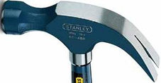 Молоток с загнутым гвоздодером Bluestrike Curve Claw' 570 г STANLEY 1-51-489, фото 3