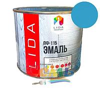 Эмаль пф-115 серая Lida м.ф. 2 кг рб