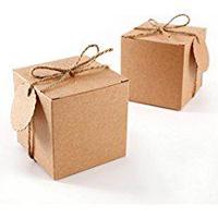 Подарочная крафт-коробка для кружки (шнур+тематическая бирка)