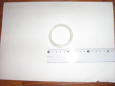 Прокладка бойлера TERMEX D63 силикон тонкая (465x620mm) (Силикон белый)
