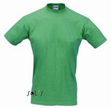 Светло-зеленая (яблоко) футболка Regent, 150 гр, для нанесения логотипа, фото 5