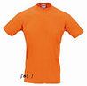 Оранжевая футболка Regent, 150 гр,  для нанесения логотипа