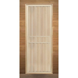 Дверь деревянная для бани 1900х700мм (кор. хвоя\осина)