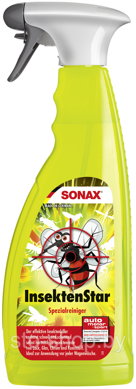Sonax 233 400 Очиститель следов насекомых 750 мл