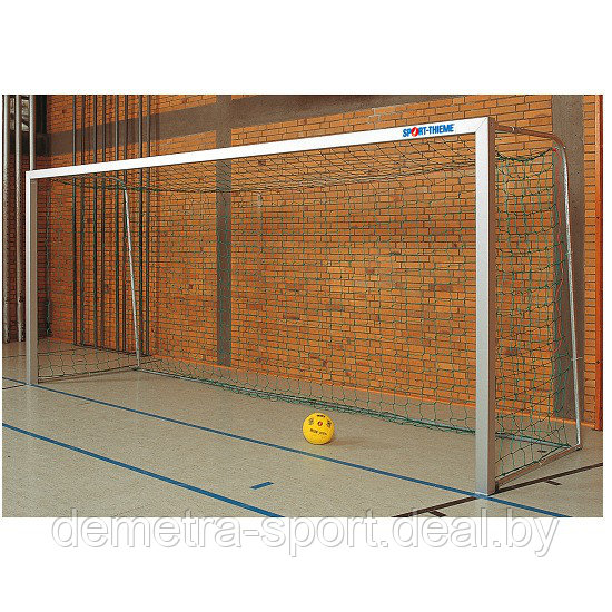 Ворота футбольные (сетка в комплекте) 5x2 м для помещений - фото 2 - id-p79868294