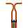 Погостик тренажер-кузнечик Pogo Stick ECOBALANCE MAXI  30-55 кг, оранжевый, фото 3